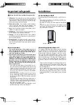 Предварительный просмотр 3 страницы Kenwood LS-K1 Instruction Manual