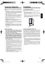 Предварительный просмотр 3 страницы Kenwood LS-K711 Instruction Manual