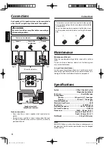 Предварительный просмотр 4 страницы Kenwood LS-K711 Instruction Manual