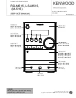 Kenwood LS-M515 Service Manual preview