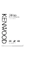 Kenwood LVD-320 Instruction Manual preview