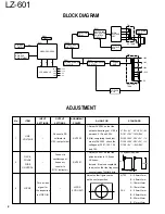 Preview for 2 page of Kenwood LZ-601 Service Manual