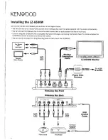 Предварительный просмотр 6 страницы Kenwood LZ-6500W Instruction Manual