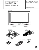 Preview for 1 page of Kenwood LZ-651W Service Manual