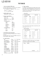 Preview for 6 page of Kenwood LZ-651W Service Manual