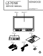 Kenwood LZ-701W Service Manual preview