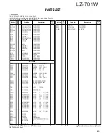 Предварительный просмотр 17 страницы Kenwood LZ-701W Service Manual