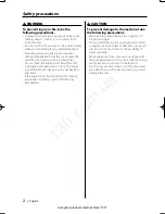 Preview for 3 page of Kenwood LZ-702IR - LCD Monitor Instruction Manual