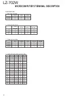 Предварительный просмотр 8 страницы Kenwood LZ-702W Service Manual