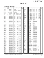 Предварительный просмотр 31 страницы Kenwood LZ-702W Service Manual