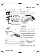 Предварительный просмотр 5 страницы Kenwood LZH-70W - LCD Monitor - External Instruction Manual