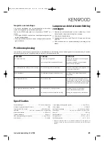 Предварительный просмотр 25 страницы Kenwood LZH-70W - LCD Monitor - External Instruction Manual