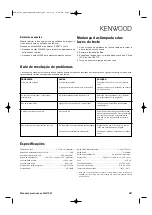 Предварительный просмотр 43 страницы Kenwood LZH-70W - LCD Monitor - External Instruction Manual