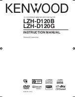 Kenwood LZH-D120B Instruction Manual preview