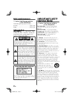 Предварительный просмотр 2 страницы Kenwood M-505USB Instruction Manual