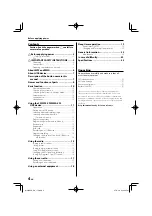 Предварительный просмотр 4 страницы Kenwood M-505USB Instruction Manual