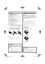 Предварительный просмотр 5 страницы Kenwood M-505USB Instruction Manual