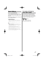 Предварительный просмотр 7 страницы Kenwood M-505USB Instruction Manual