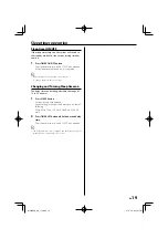 Предварительный просмотр 19 страницы Kenwood M-505USB Instruction Manual