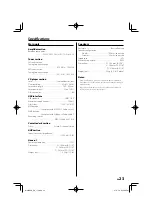 Предварительный просмотр 23 страницы Kenwood M-505USB Instruction Manual