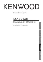 Preview for 61 page of Kenwood M-525DAB Operating Instructions Manual