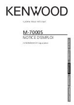 Preview for 65 page of Kenwood M-7000S Operating Instructions Manual