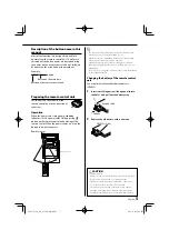 Предварительный просмотр 5 страницы Kenwood M-707i Instruction Manual