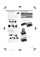 Предварительный просмотр 7 страницы Kenwood M-707i Instruction Manual