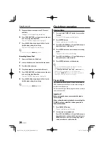 Предварительный просмотр 20 страницы Kenwood M-707i Instruction Manual