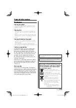 Предварительный просмотр 23 страницы Kenwood M-707i Instruction Manual