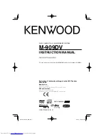 Kenwood M-909DV Instruction Manual preview