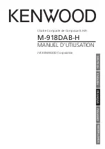 Предварительный просмотр 41 страницы Kenwood M-918DAB-H Operating Manual