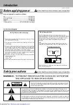 Предварительный просмотр 2 страницы Kenwood M-A100 Instruction Manual