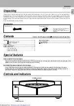 Предварительный просмотр 3 страницы Kenwood M-A100 Instruction Manual