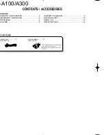 Предварительный просмотр 2 страницы Kenwood M-A100 Service Manual