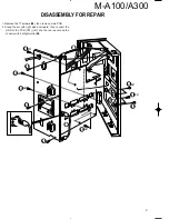 Предварительный просмотр 3 страницы Kenwood M-A100 Service Manual