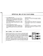 Предварительный просмотр 3 страницы Kenwood MA-5100 Instruction Manual