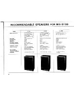 Предварительный просмотр 14 страницы Kenwood MA-5100 Instruction Manual