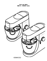 Kenwood Major KM001 series User Manual предпросмотр