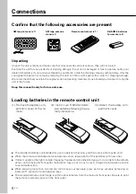 Preview for 6 page of Kenwood MDX-01 Instruction Manual