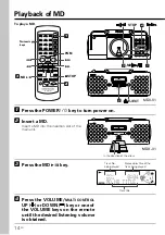 Preview for 14 page of Kenwood MDX-01 Instruction Manual