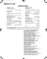 Предварительный просмотр 30 страницы Kenwood MDX-01 Service Manual