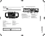 Preview for 3 page of Kenwood MDX-F1 Service Manual