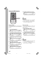 Предварительный просмотр 20 страницы Kenwood MDX-G2 Instruction Manual