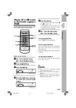 Предварительный просмотр 23 страницы Kenwood MDX-G2 Instruction Manual