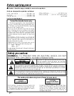 Preview for 2 page of Kenwood MDX-G3 Instruction Manual