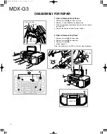 Preview for 4 page of Kenwood MDX-G3 Service Manual