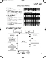 Preview for 5 page of Kenwood MDX-G3 Service Manual