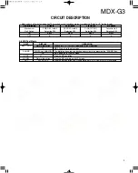 Preview for 9 page of Kenwood MDX-G3 Service Manual