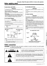 Предварительный просмотр 3 страницы Kenwood MIDI M-25 Instruction Manual